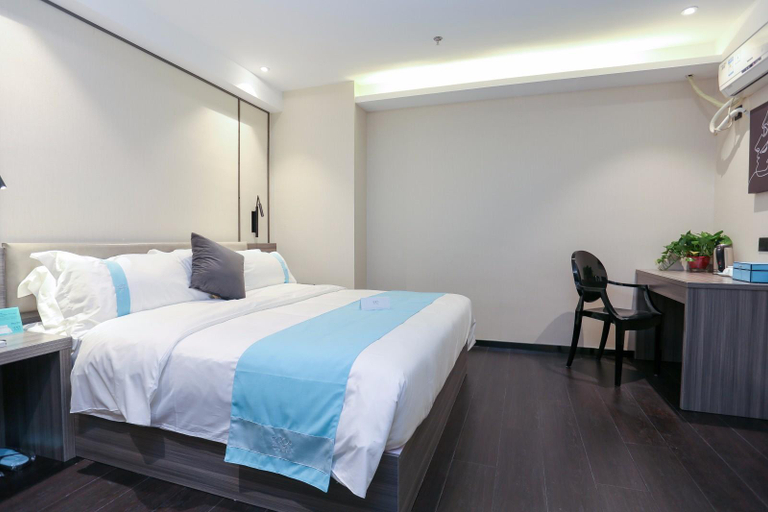 Bedroom 2, Xana Lite Hotel Weifang Qingzhou Ancient Town Songcheng, Weifang