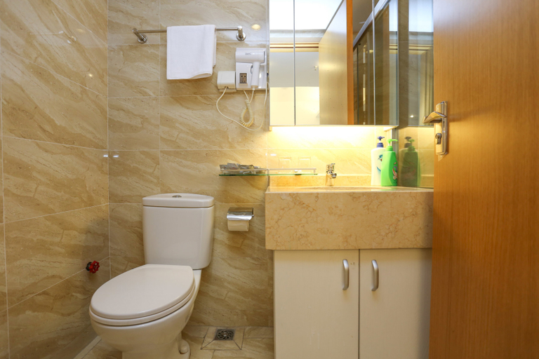 Bathroom, Aohua International Apartment Hotel (Guangzhou Aoyuan Square), Guangzhou