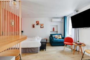 Interior view 3, スタニング スタジオ フォー 2 ピープル - サンティエ, Paris