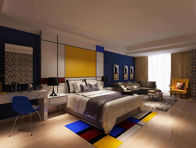 Bedroom 2, Yinchuan Shengchengyang Hotel (Xixia Wanda Railway Station), Yinchuan