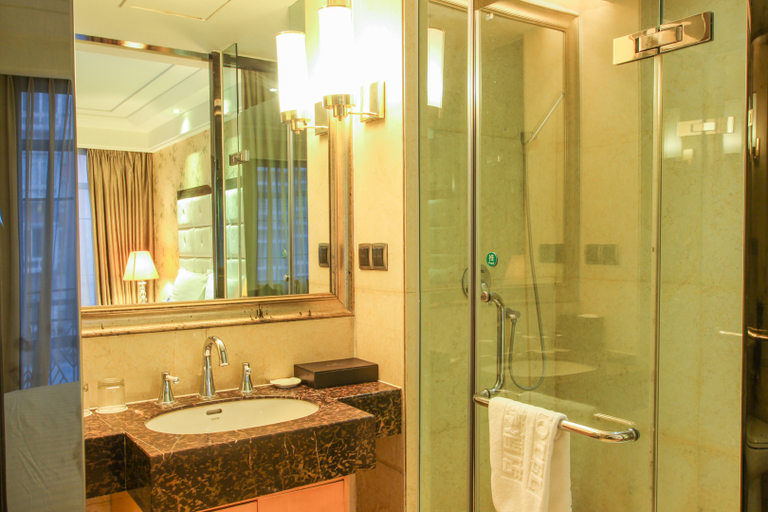 Bathroom 2, Yinghao Elite Hotel (Chongqing High-tech Development Zone Chenjiaping Subway Station), Chongqing