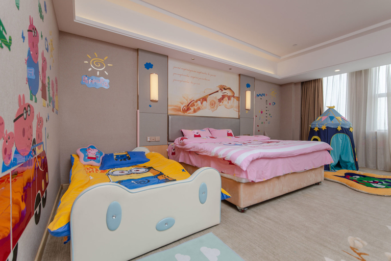 Bedroom 2, Vienna Hotel Guangdong Jiangmen Kaiping Shuikou, Jiangmen