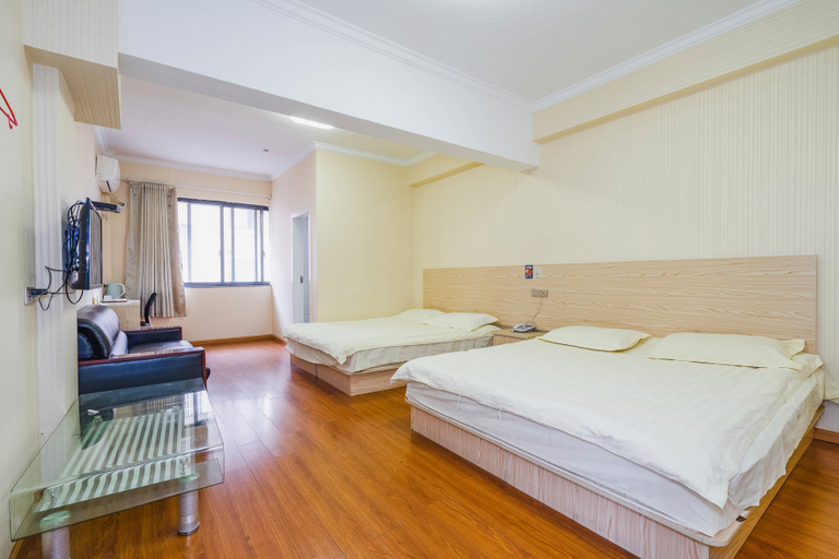 Bedroom, Jiaxing huameng business hotel, Jiaxing