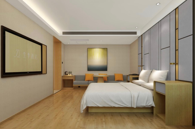 Bedroom 2, jiホテル(), Xi'an