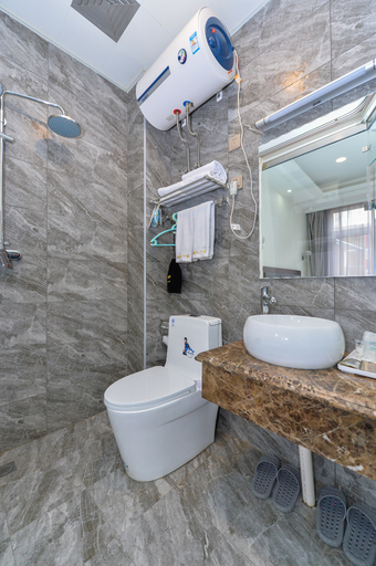 Bathroom 2, Haitian Yise Holiday Hotel, Tianjin