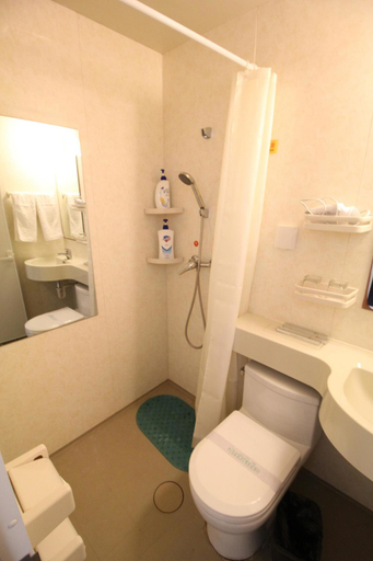 Bathroom 4, Tiantian Holiday Hotel (Puyang Wanda Plaza Shuixiu Street), Puyang
