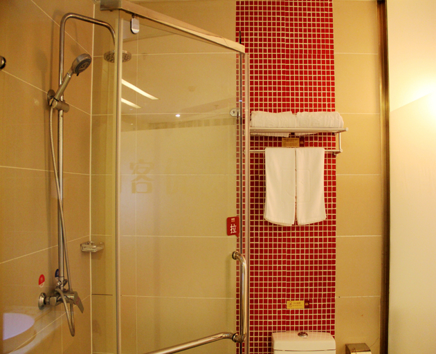 Bathroom, Lanting Hotel (Liaocheng Wanda Plaza Branch), Liaocheng