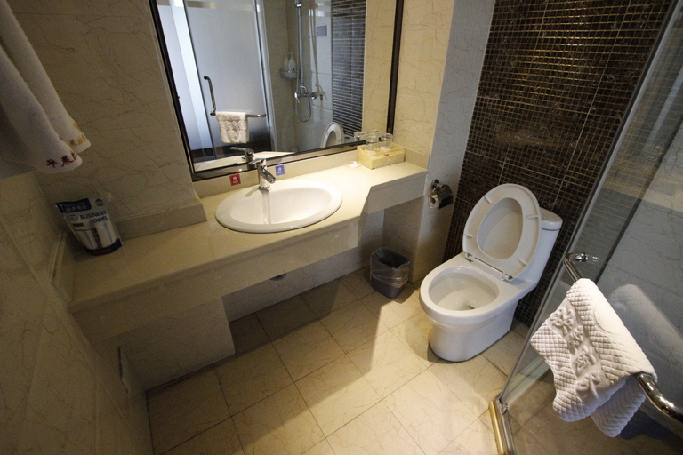Bathroom 2, JieFei Hotel, Chengdu