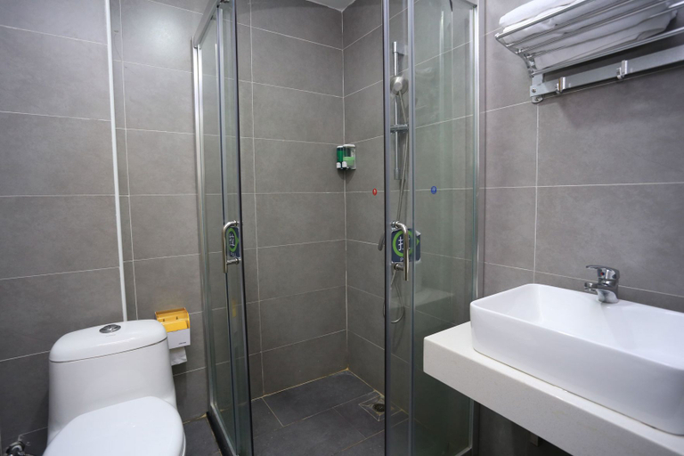 Bathroom 3, イミ(Yimi)ホテル(広州東圃地下鉄駅)(逸米酒店(广州东圃地铁站店)), Guangzhou