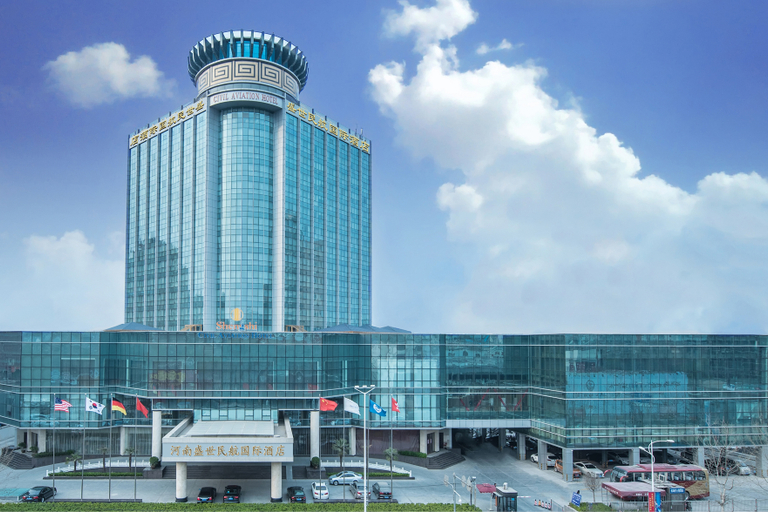 Logo, Shengshi Civil Aviation Hotel, Zhengzhou