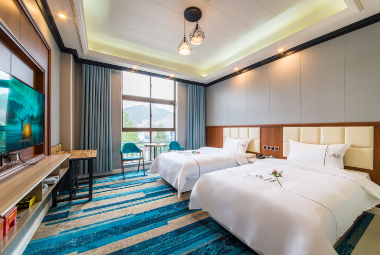 Bedroom 2, Qianshi Jinsheng Hotel, Guiyang