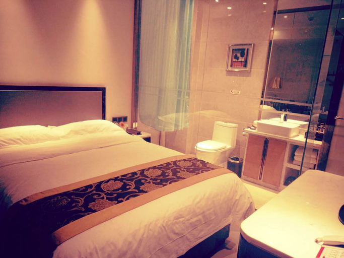 Bedroom 2, クムル市海大風尚ホテル(哈密海大风尚酒店), Hami