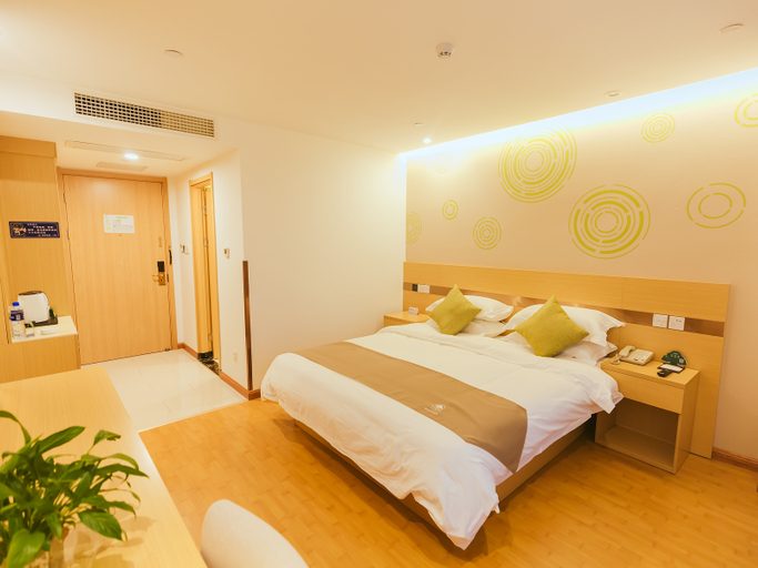 Bedroom 2, GreenTree Inn Haining Chang'an University Town, Jiaxing