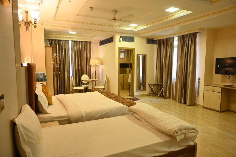 Bedroom 2, Hotel Galaxy Grand, Lucknow