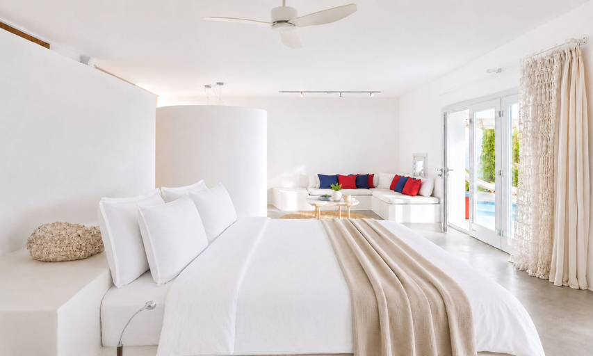 Bedroom 4, Santorini Heights, South Aegean