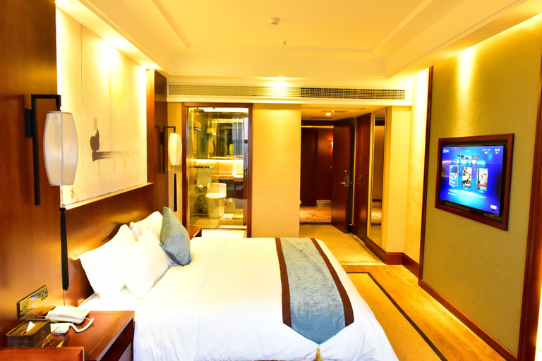Bedroom, Niubolun Boutique Hotel, Chongqing