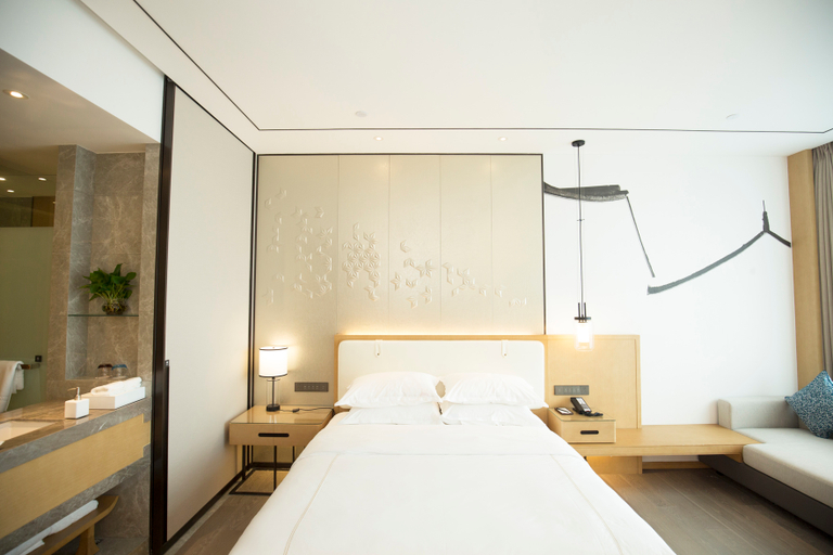 Bedroom 2, The Hotel V Hefei Swan Lake, Hefei