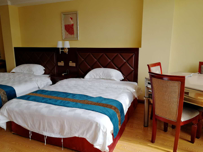 Bedroom 2, Jinqiao Hotel, Ganzhou