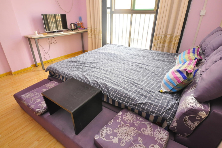 Bedroom 3, Jinan Dolphin Bay Theme Hotel (Zhangqiu University Town Head Office), Jinan