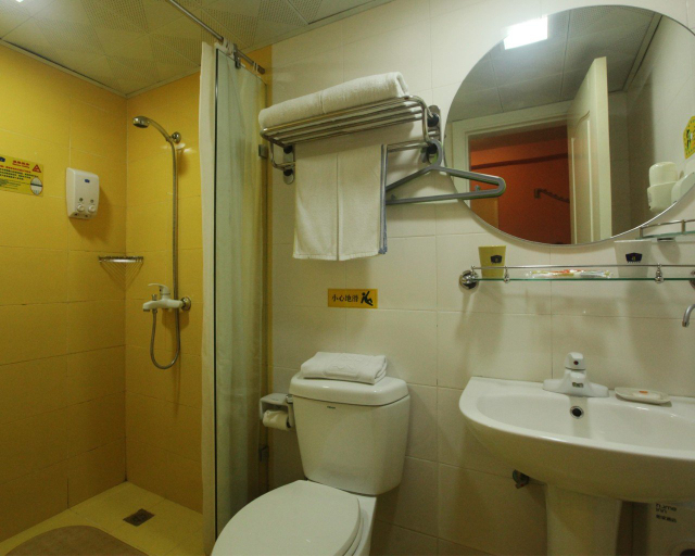 Bathroom, ホーム インホテル(), Nanchang