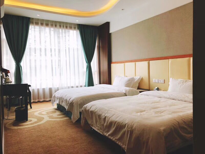 Bedroom, Jinwanda Hotel, Dazhou