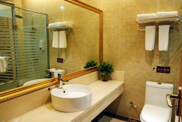 Bathroom, Bafei milai Hotel, Dongguan