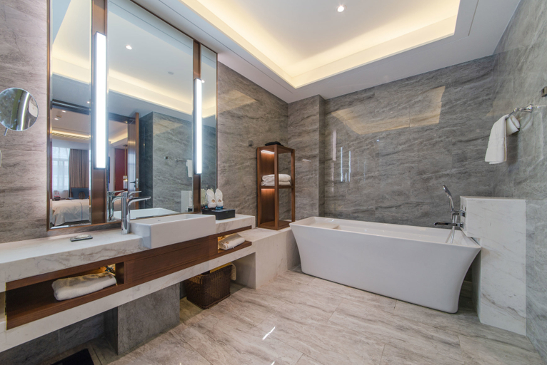 Bathroom 4, Rezen Heyi Hotel Yizhang, Chenzhou