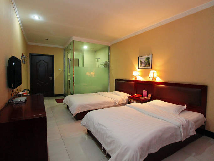 Bedroom, Huaxian Zhongzhou Express Hotel, Anyang
