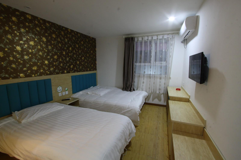 Bedroom 2, elan hotel, Qingdao