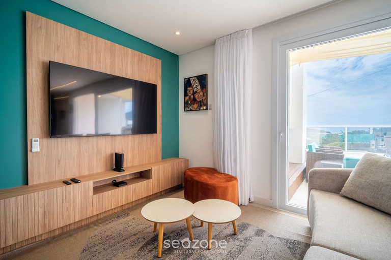 Living area 4, Penthouse With Ocean View Ingleses Mhc0306, Florianopolis