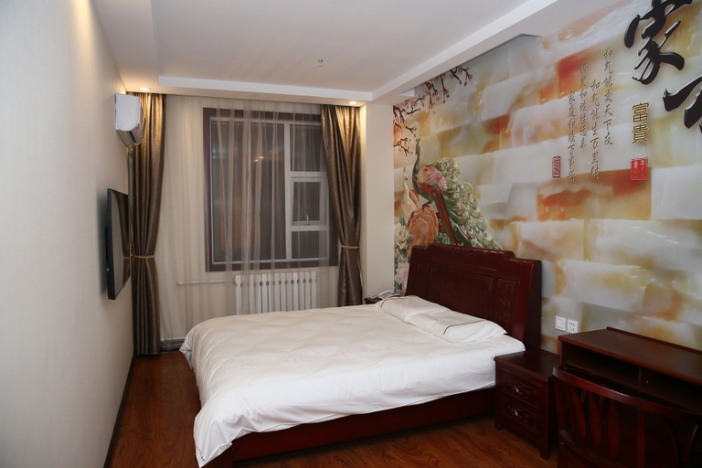 Bedroom, イーズホテル(), Jining