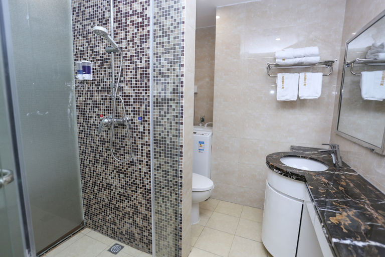 Bathroom 2, Kegu International Apartment (Guangzhou Luogang Wanda), Guangzhou