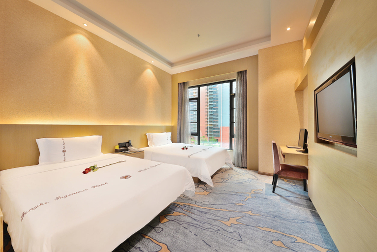 Bedroom 2, Hotel Boutique Pengke (Shenzhen Bay MixC World Branch), Shenzhen
