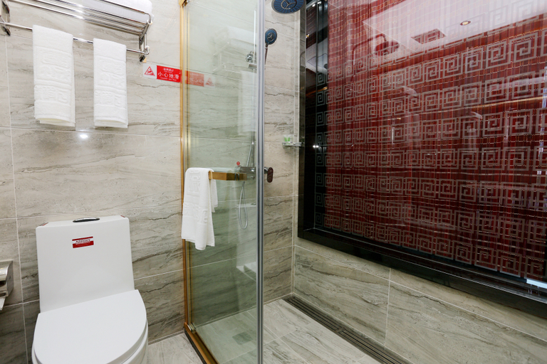 Bathroom 3, Junyi Hotel(Nanjing Jiangning Nanjing South Railway Station Wanda Store), Nanjing