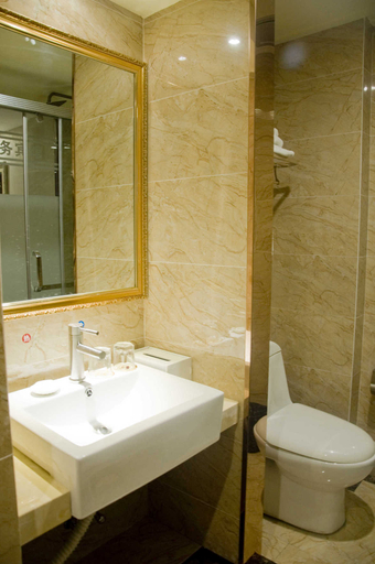 Bathroom, 황시 호텔 168, Huangshi