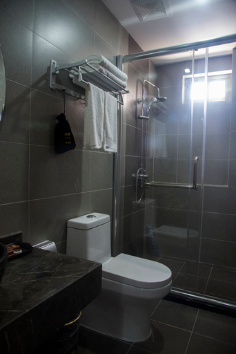 Bathroom 2, Dunhuang gujun wenhua Hotel, Jiuquan