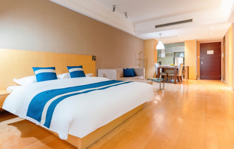 Bedroom, Aike Crown Select Hotel, Tianjin
