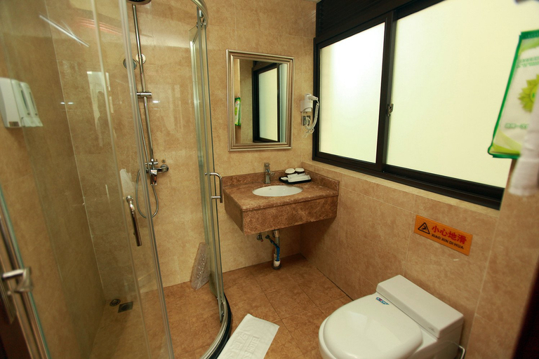 Bathroom 2, Kaixiang Business Hotel, Chengdu