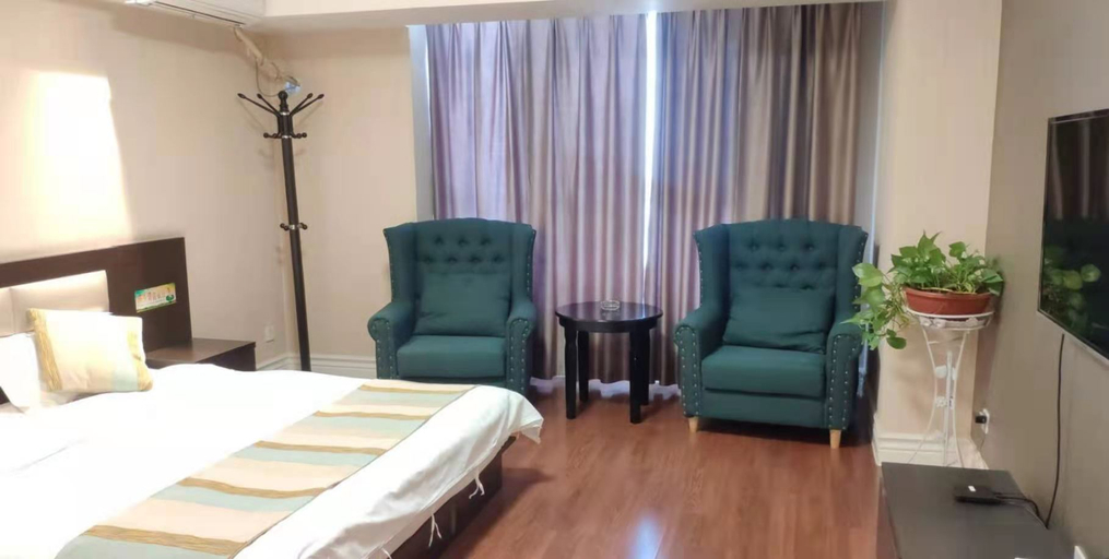 Bedroom 2, Zero Point Zhihe Hotel (Jingkai Wanda Plaza High Speed Rail Station), Ürümqi