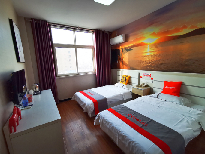 Bedroom, Hotel Junyi (Hengshui Hengbai International Stadium Branch), Hengshui
