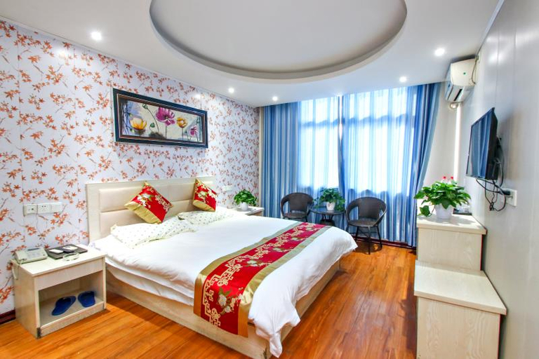 Bedroom 2, Zhongyi Business Hotel (Fuyang Linyi Mall), Fuyang