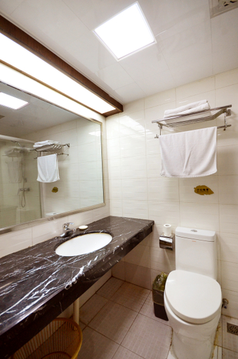 Bathroom, Jiu Zhou Hotel, Wuhan