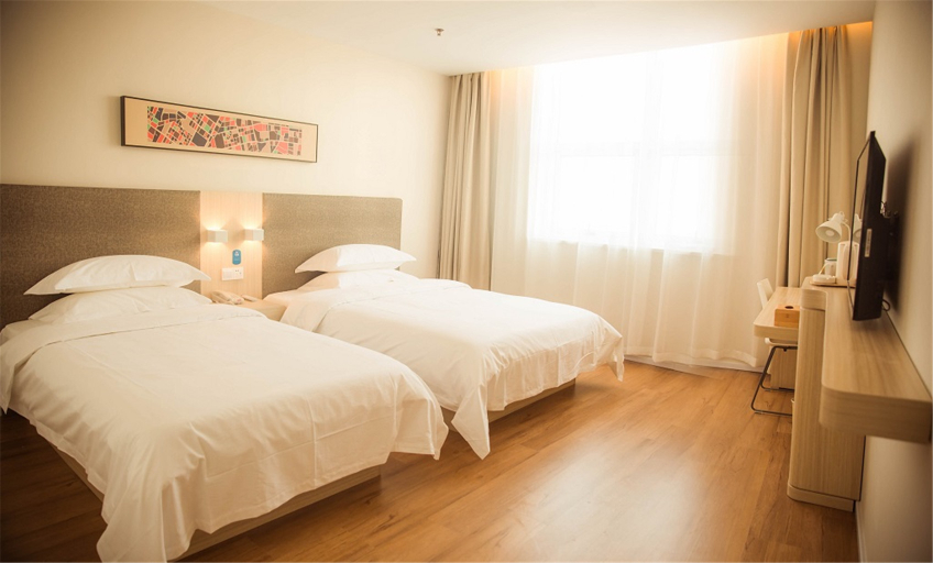 Bedroom 2, Hanting Hotel (Fuyang Linyi Comércio e Indústria Centro Comercial), Fuyang