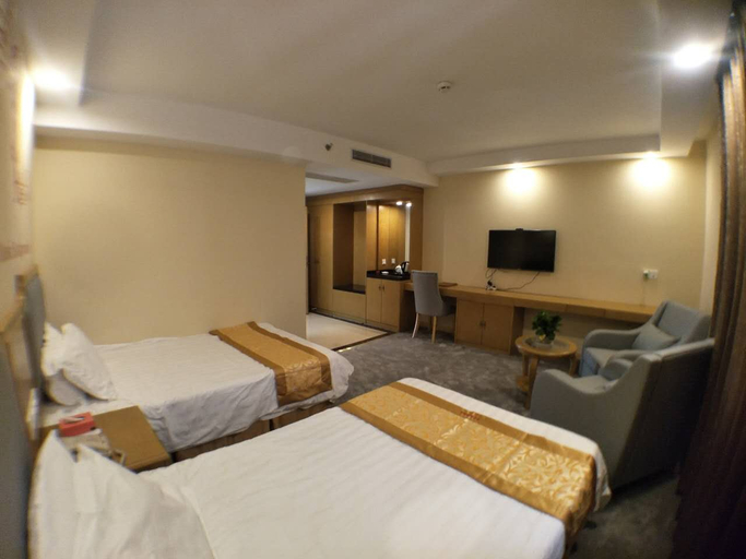 Bedroom 2, Shanghai Liang District Garden Hotel, Shanghai