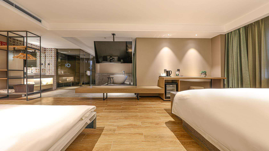 Bedroom, TRUE GO Hotel (Harbin Railway West Station Wanda Plaza), Harbin
