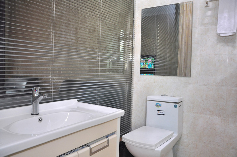 Bathroom 2, Tianrun Business Hotel, Lanzhou