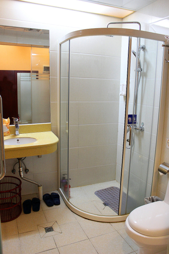 Bathroom 2, Jinju Hotel (Shenzhen Tangkeng), Shenzhen