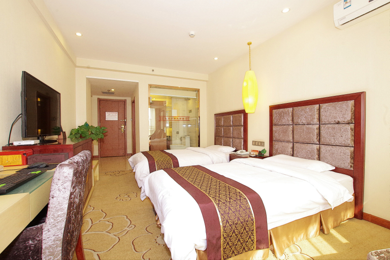 Bedroom, Wanzhou Hotel, Baiyin