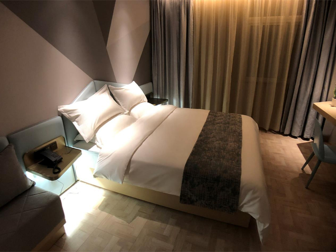Bedroom, Xingchen Hotel (Yancheng Normal University High-speed Railway Station Branch), Yancheng