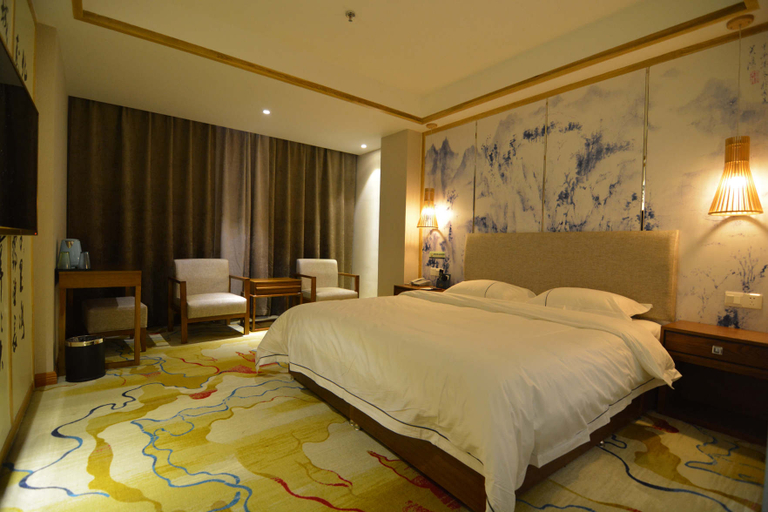 Bedroom 2, Oak Hill Hotel, Xianyang